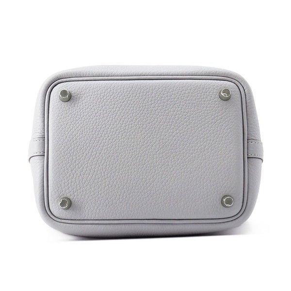 エルメス ハンドバッグ ピコタンロックPM グリパンタン/シルバー金具 トリヨンクレマンス K刻印