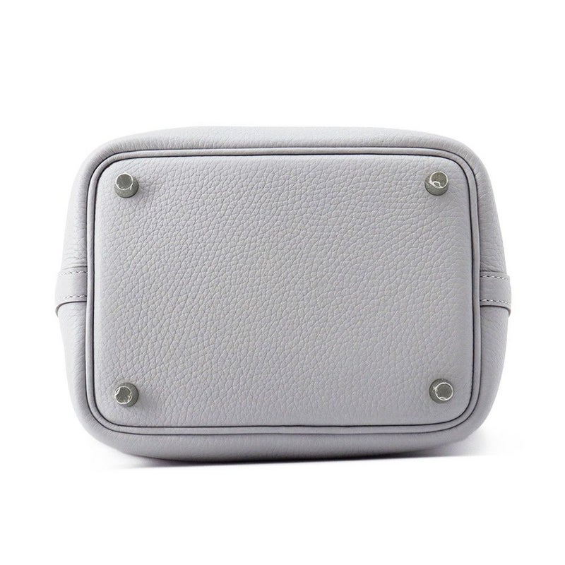 エルメス ハンドバッグ ピコタンロックPM グリパンタン/シルバー金具 トリヨンクレマンス K刻印