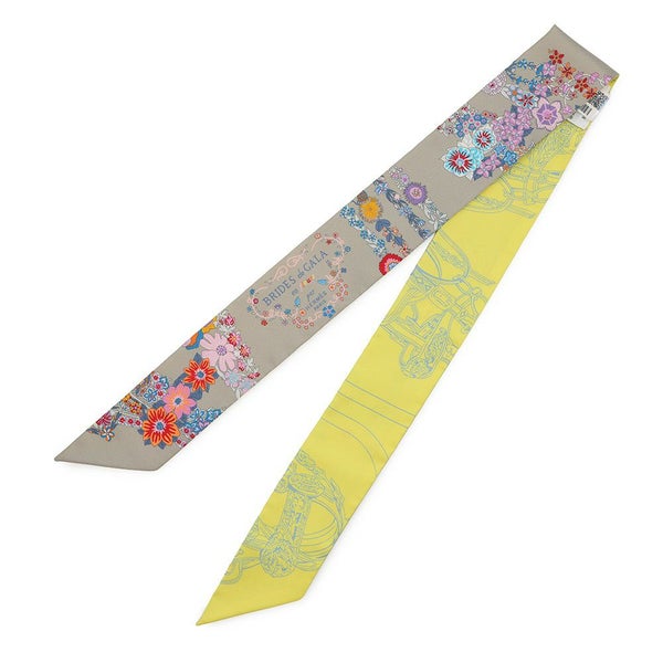 エルメス ツイリー ブリッド・ドゥ・ガラ・アン・フルール&アイライナー Brides de Gala en fleurs HERMES シルク 2025年春夏