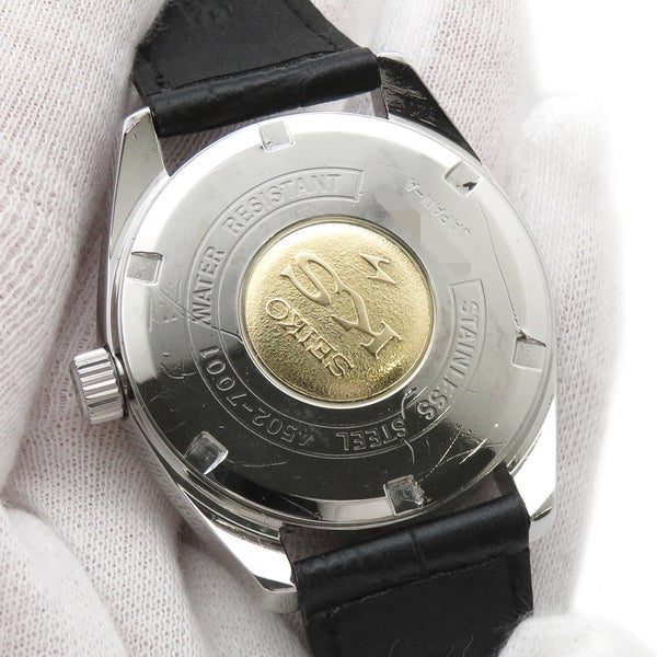 セイコー キングセイコー ハイビート 4502-7001 SEIKO 腕時計 シルバー文字盤