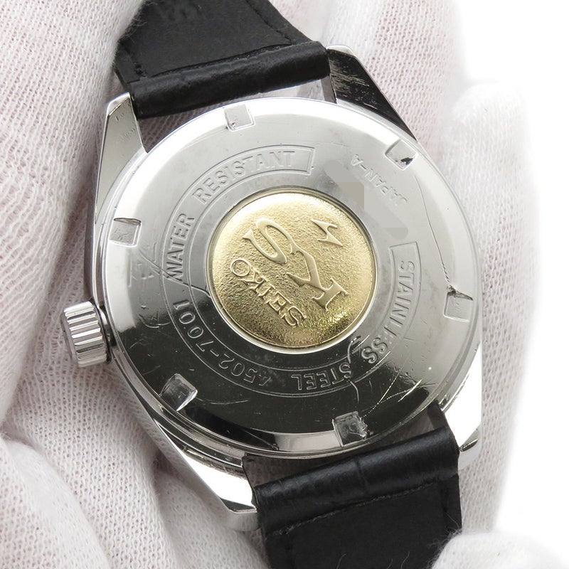 セイコー キングセイコー ハイビート 4502-7001 SEIKO 腕時計 シルバー文字盤