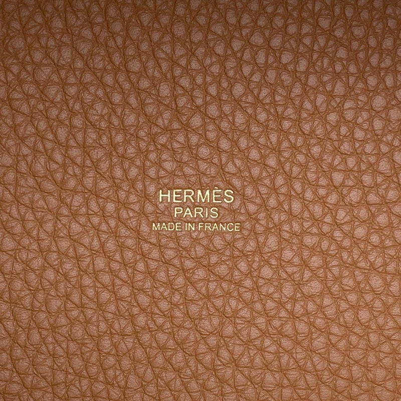 エルメス ハンドバッグ ピコタンロックPM ゴールド//ゴールド金具 トリヨンクレマンス K刻印