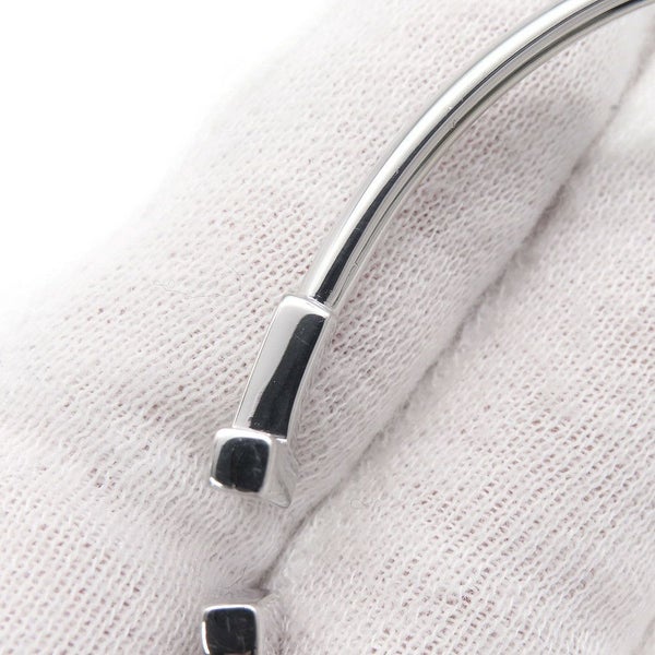 ティファニー ブレスレット Tワイヤー ブレスレット ラージ ダイヤモンド 計0.24ct K18WGホワイトゴールド 60010749 バングル