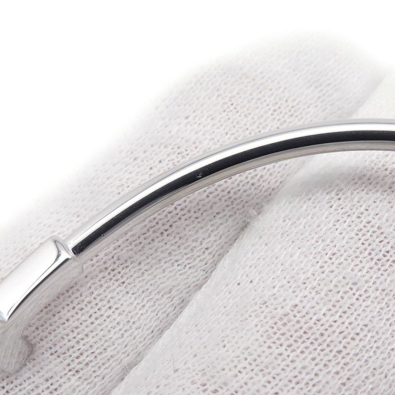 ティファニー ブレスレット Tワイヤー ブレスレット ラージ ダイヤモンド 計0.24ct K18WGホワイトゴールド 60010749 バングル