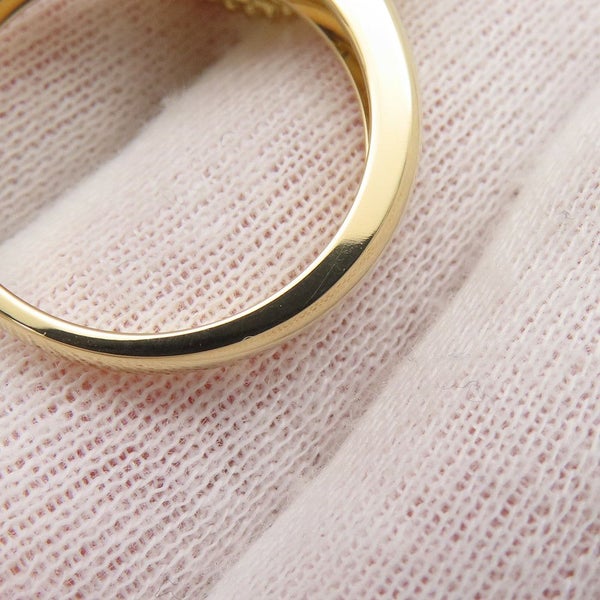 ヴァンクリーフ＆アーペル リング ヴィンテージ アルハンブラ リング オニキス/ダイヤ 1P 0.05ct K18YG サイズ53 VCARA41000 指輪