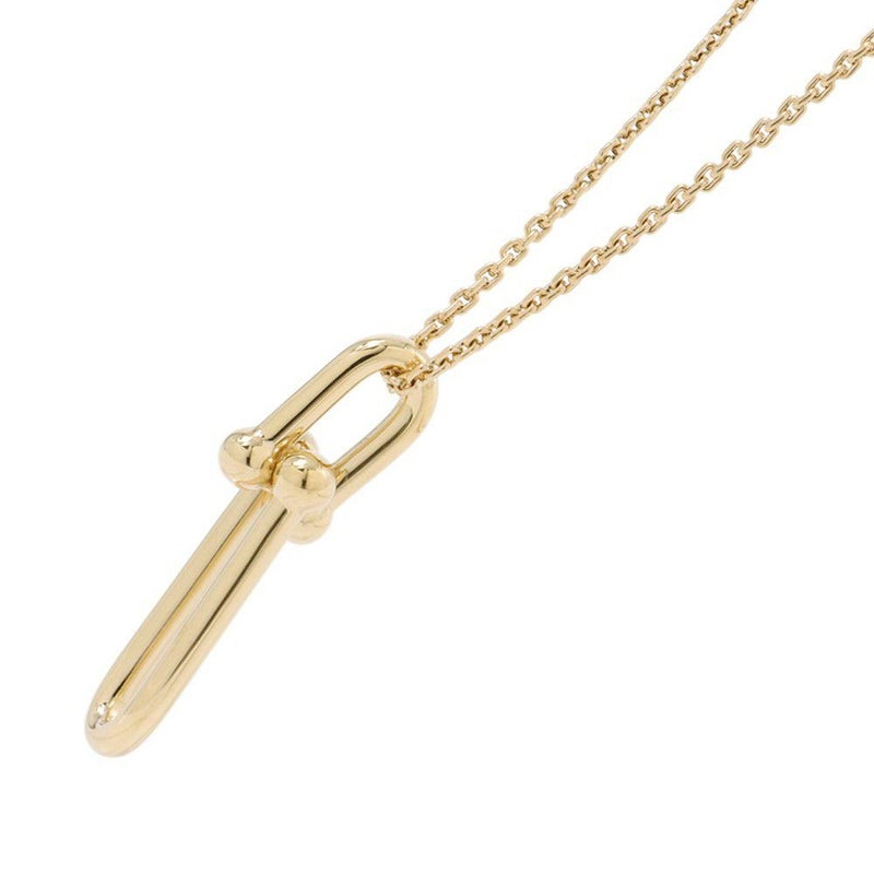 ティファニー ネックレス ハードウェア 細長 リンク ペンダント K18YGイエローゴールド 63364215 Tiffany&Co. ジュエリー