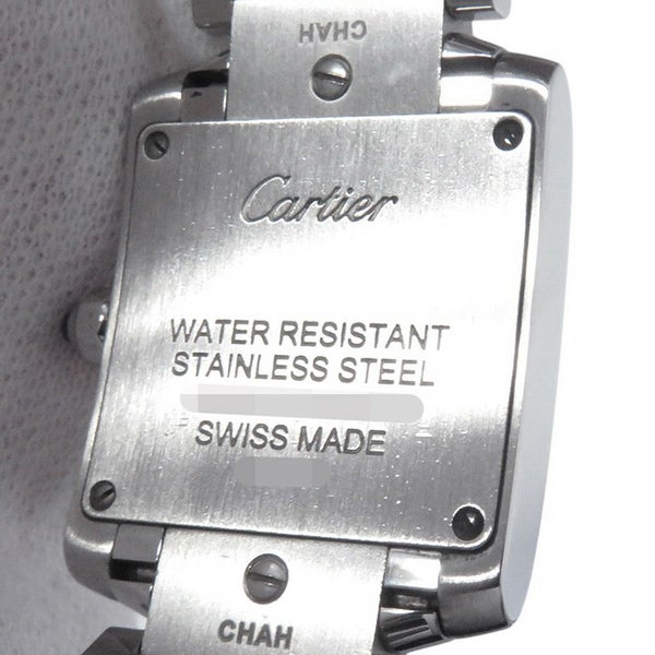 カルティエ タンク フランセーズ SM W51008Q3 Cartier 腕時計 シルバー文字盤 レディース クォーツ