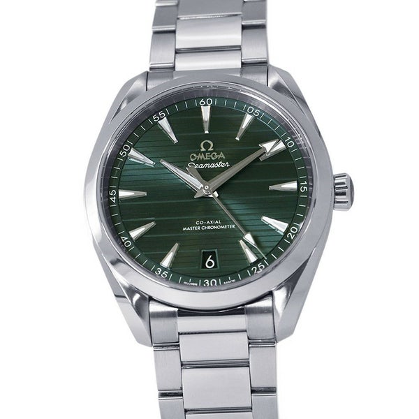 オメガ シーマスター アクアテラ 150M 220.10.41.21.10.001 OMEGA 腕時計 グリーン文字盤