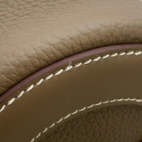 エルメス ハンドバッグ インザループ 18 エトゥープ/シルバー金具 トリヨンクレマンス B刻印