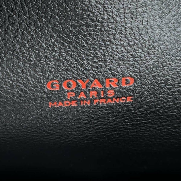 ゴヤール トートバッグ アンジュ ミニ リバーシブル PVC ANJOUSMINCG12TY12P GOYARD ポーチ付き 黒