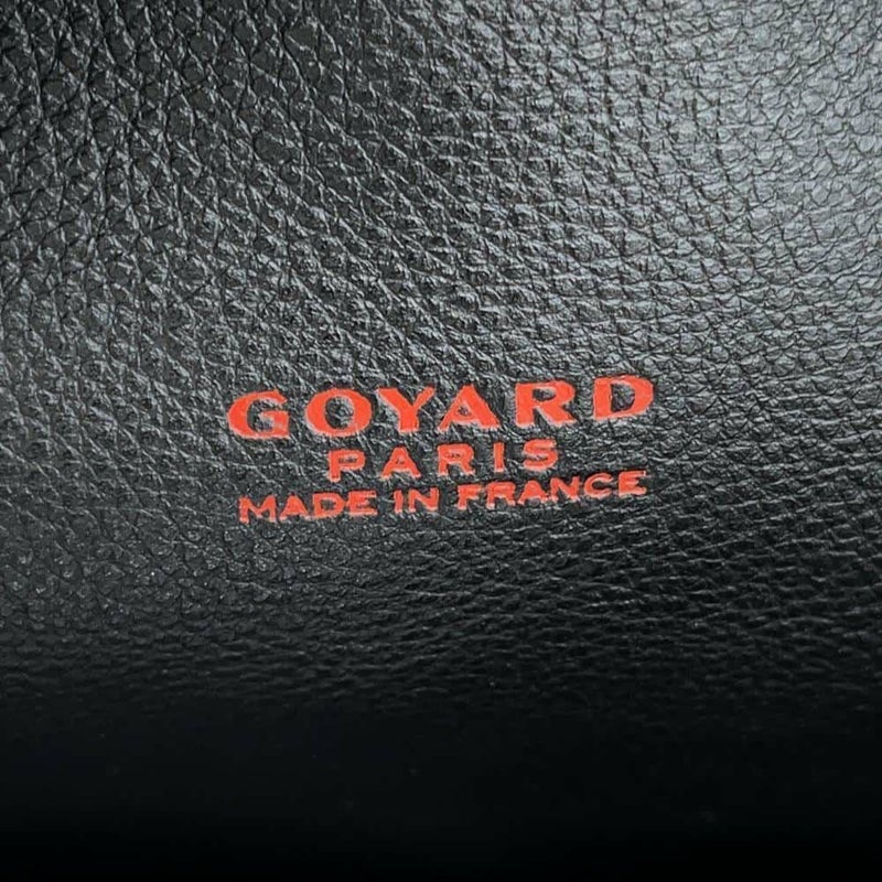 ゴヤール トートバッグ アンジュ ミニ リバーシブル PVC ANJOUSMINCG12TY12P GOYARD ポーチ付き 黒