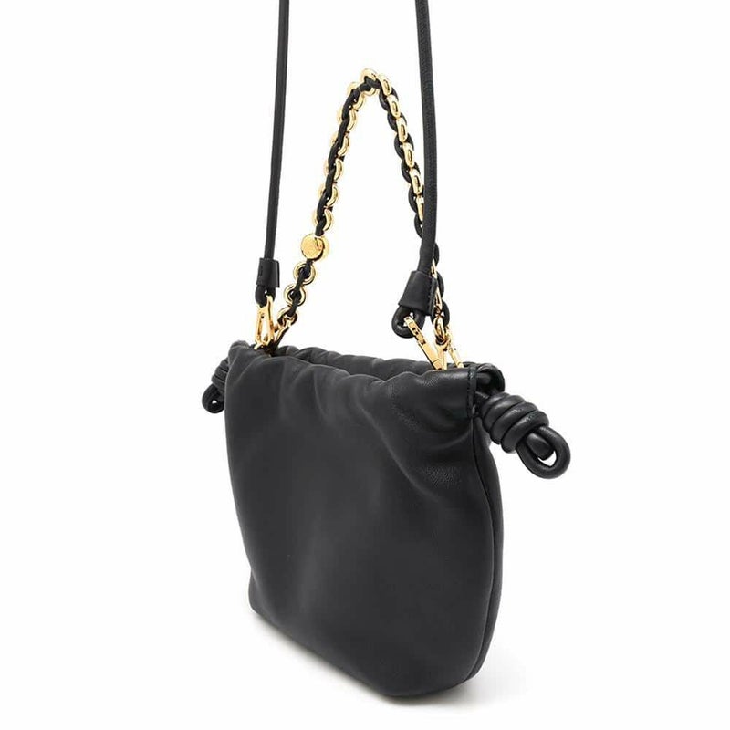 ロエベ ハンドバッグ フラメンコ パース ミニ レザー A914CBPX03 LOEWE 2wayショルダーバッグ 黒