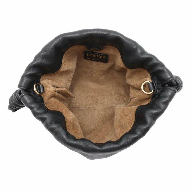 ロエベ ハンドバッグ フラメンコ パース ミニ レザー A914CBPX03 LOEWE 2wayショルダーバッグ 黒