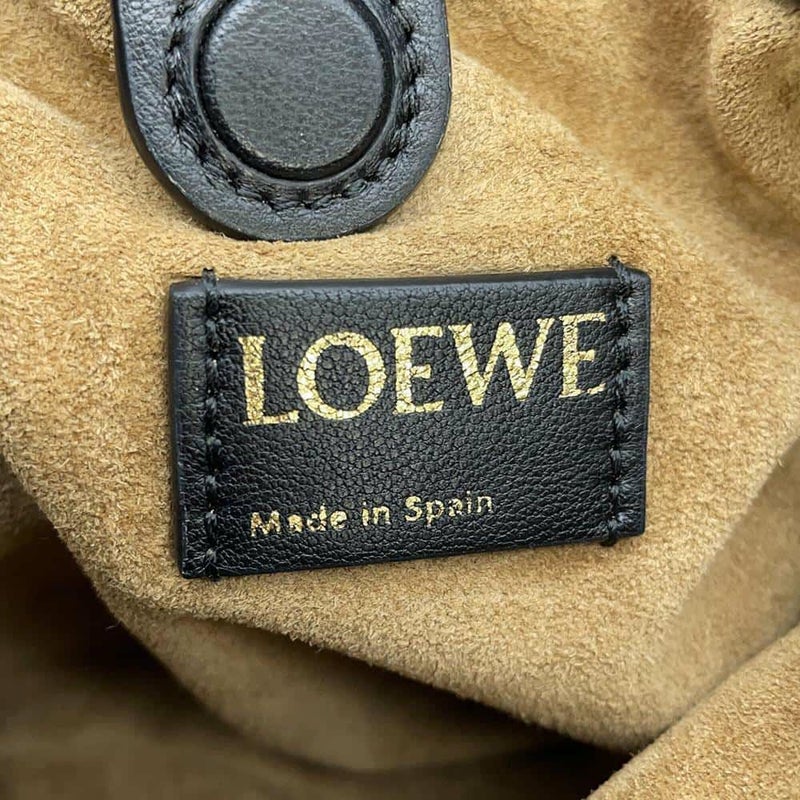ロエベ ハンドバッグ フラメンコ パース ミニ レザー A914CBPX03 LOEWE 2wayショルダーバッグ 黒