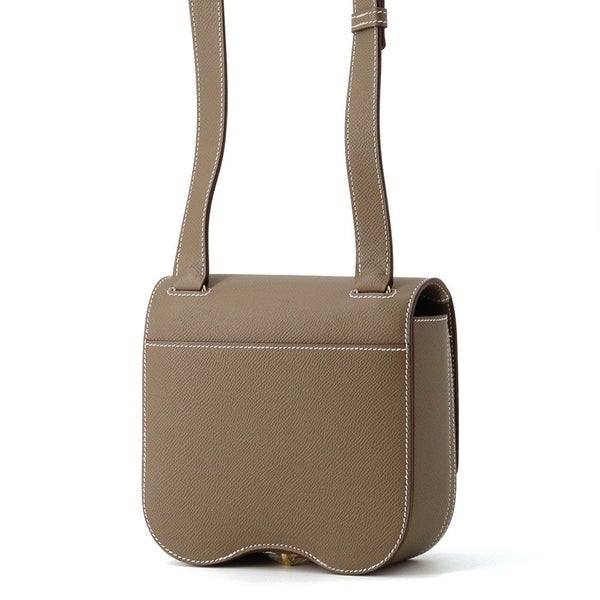 エルメス デッラ・カヴァッレリア ミニ エトゥープ/ゴールド金具 エプソン W刻印