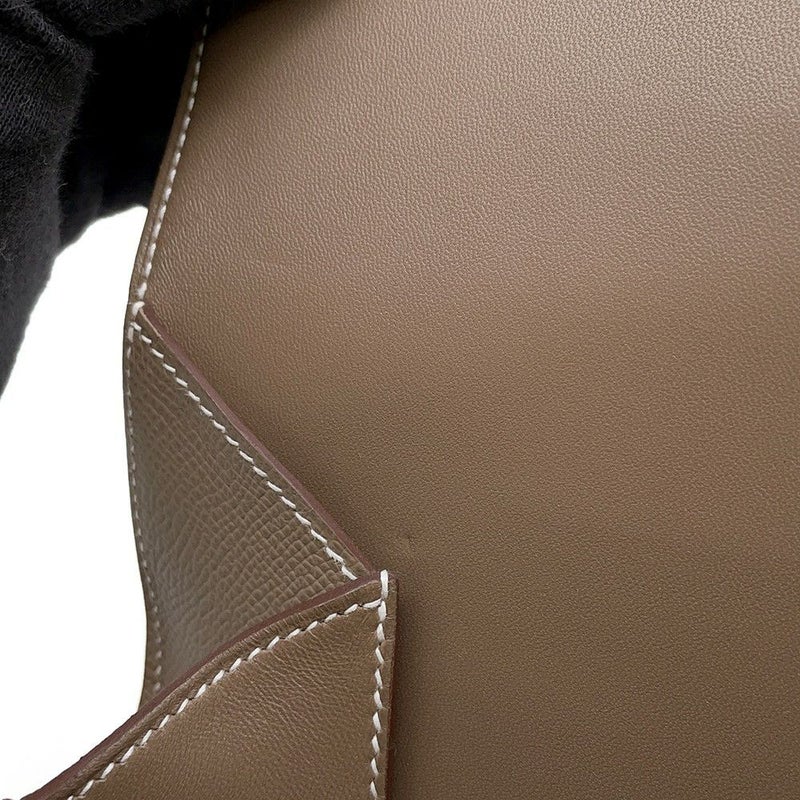 エルメス デッラ・カヴァッレリア ミニ エトゥープ/ゴールド金具 エプソン W刻印