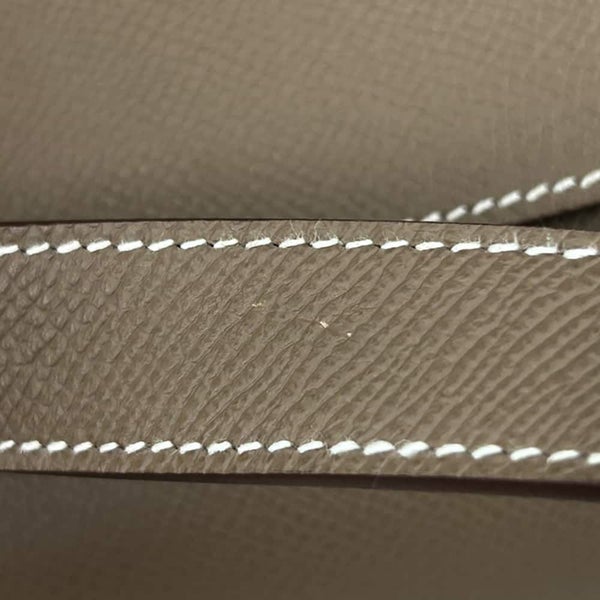 エルメス デッラ・カヴァッレリア ミニ エトゥープ/ゴールド金具 エプソン W刻印