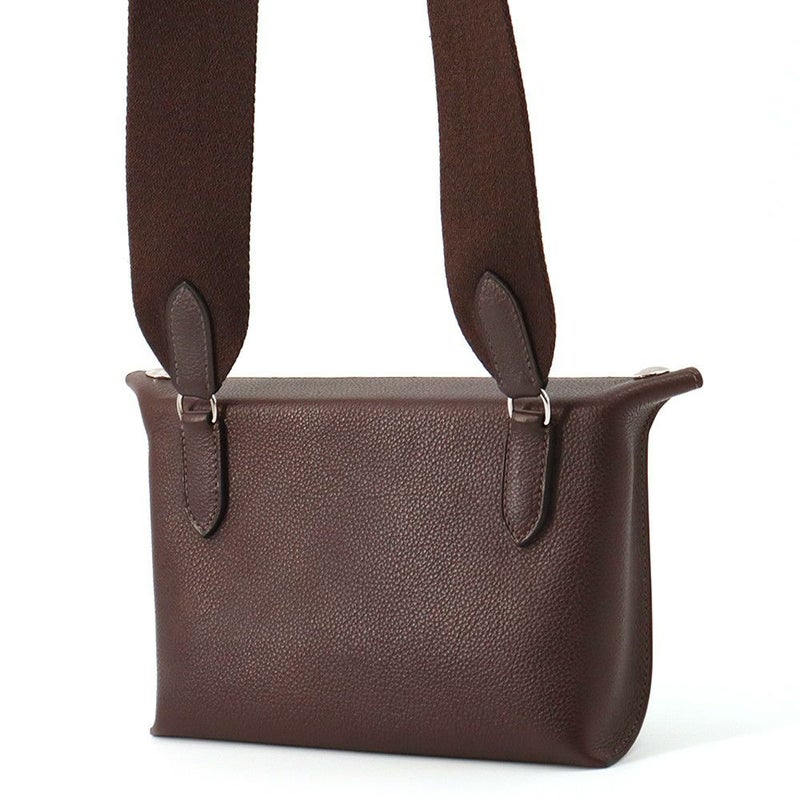 エルメス ショルダーバッグ ヴィドポッシュ ルージュセリエ/シルバー金具 バレニアフォーブル W刻印