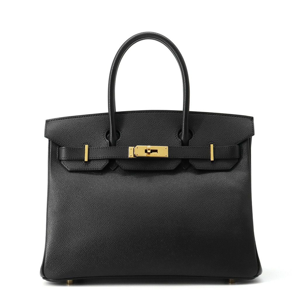 エルメス バーキン30 ブラック/ゴールド金具 エプソン □J刻印 HERMES