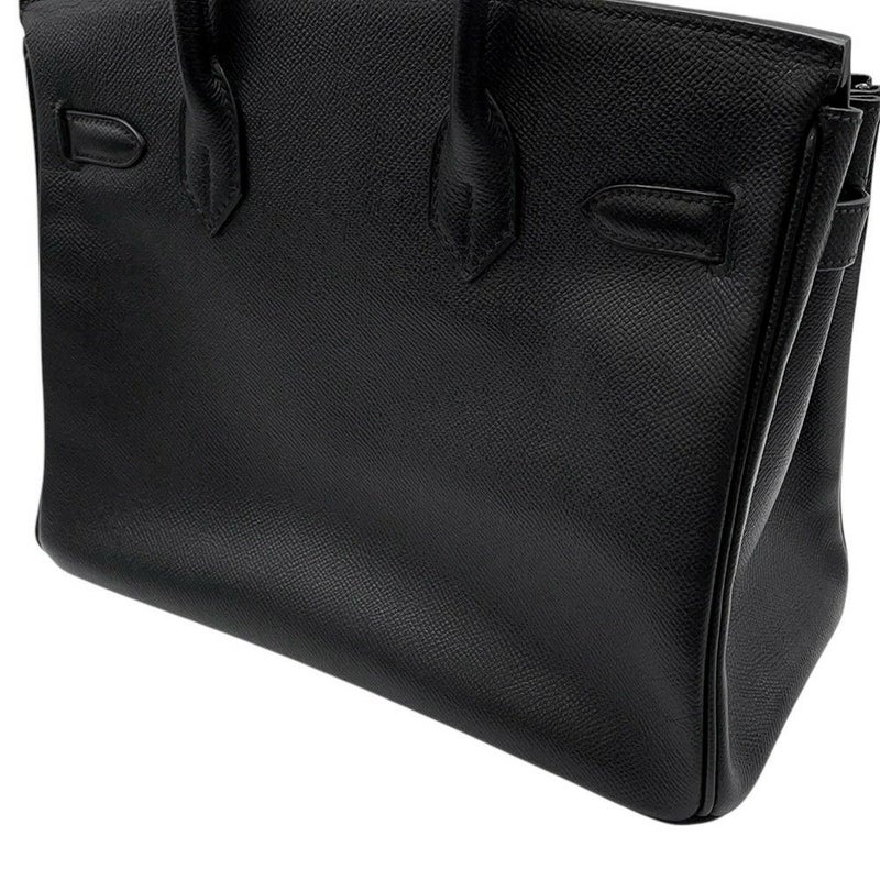 エルメス バーキン30 ブラック/ゴールド金具 エプソン □J刻印 HERMES Birkin ハンドバッグ 黒