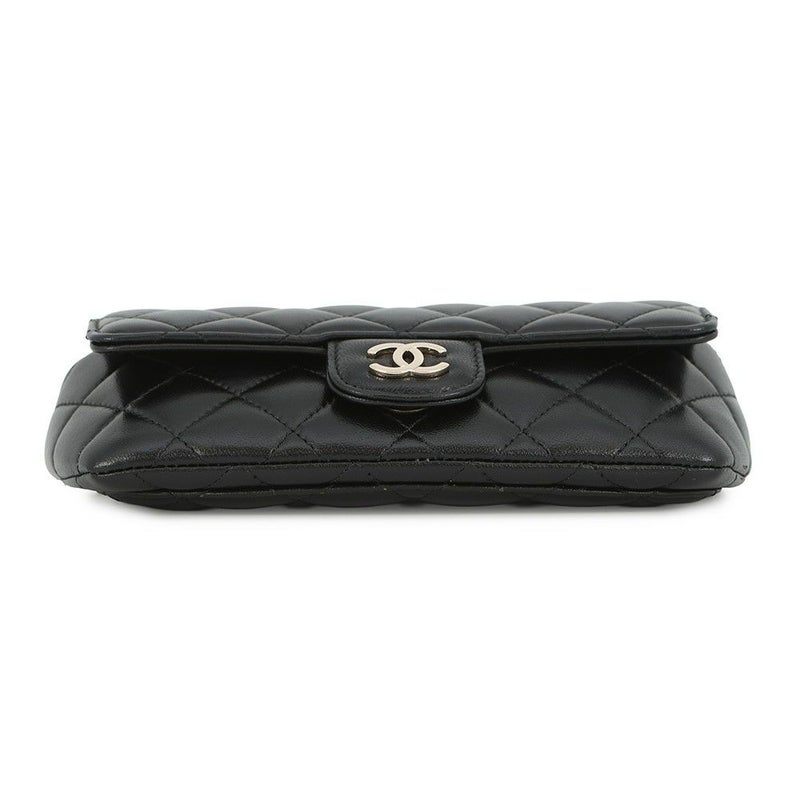 シャネル アイウェアケース マトラッセ ココマーク キャビアスキン AP2044 CHANEL 眼鏡ケース キルティング 黒