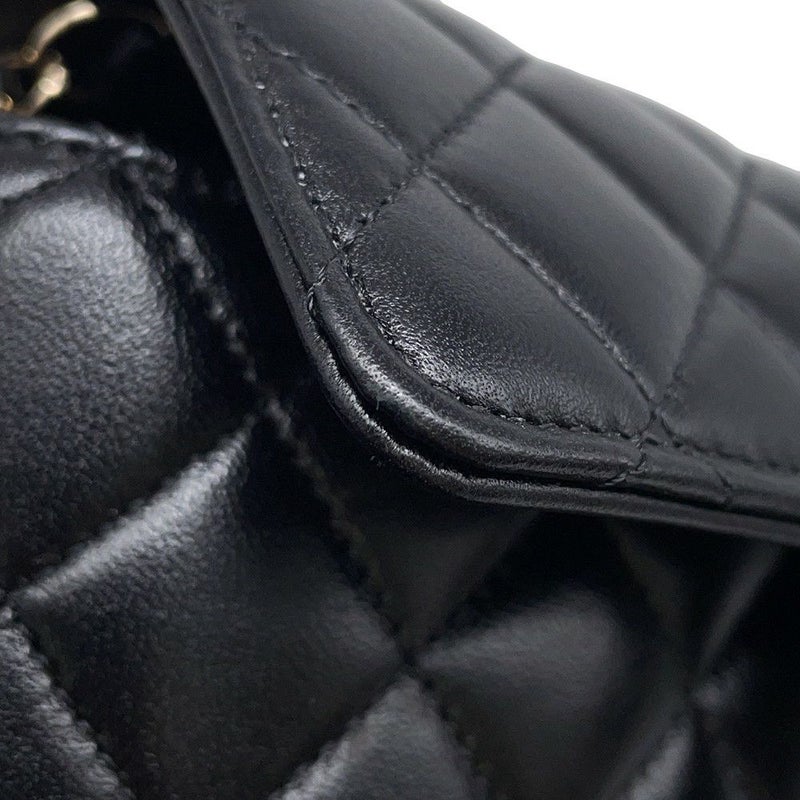 シャネル アイウェアケース マトラッセ ココマーク キャビアスキン AP2044 CHANEL 眼鏡ケース キルティング 黒