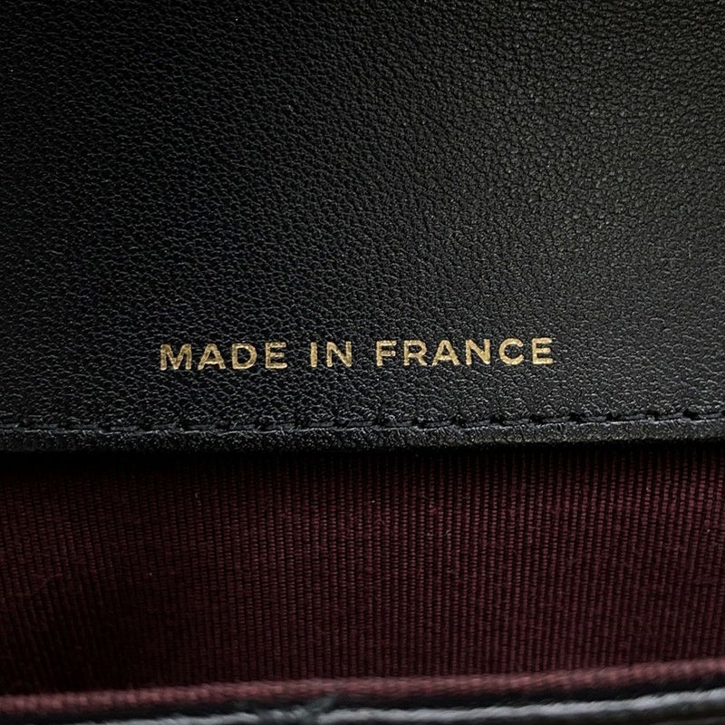 シャネル アイウェアケース マトラッセ ココマーク キャビアスキン AP2044 CHANEL 眼鏡ケース キルティング 黒