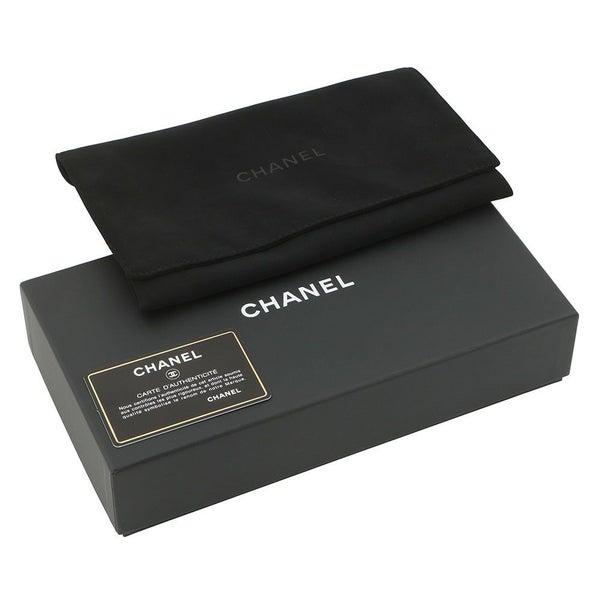 シャネル アイウェアケース マトラッセ ココマーク キャビアスキン AP2044 CHANEL 眼鏡ケース キルティング 黒