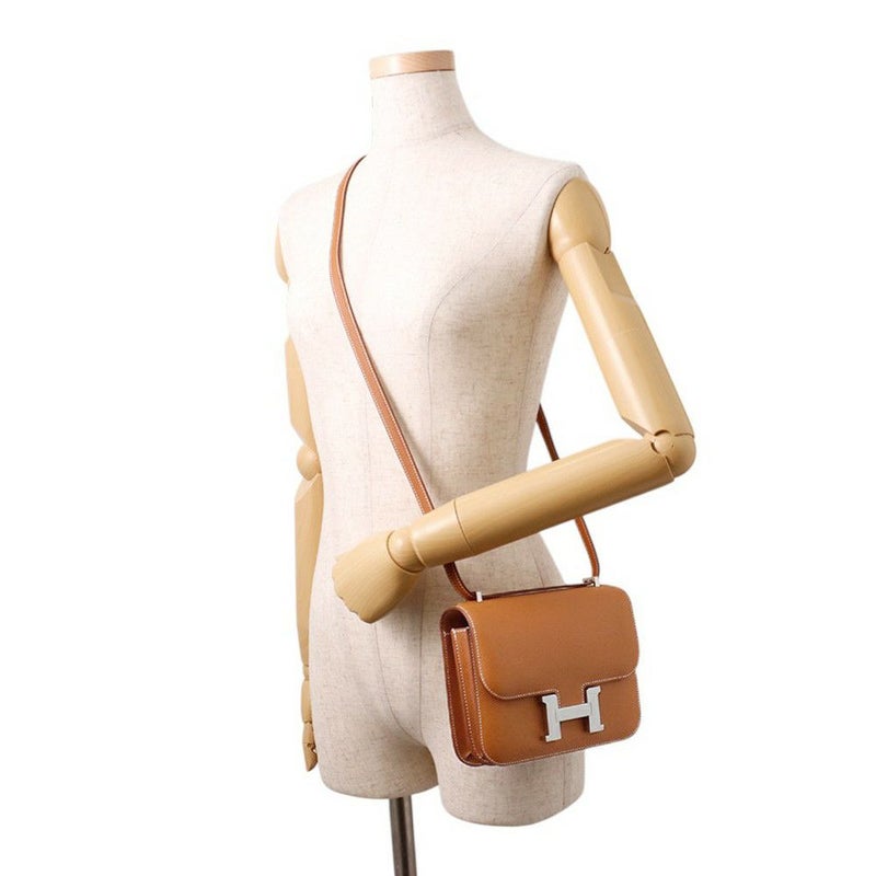 エルメス ミニ コンスタンス3 ミロワール ゴールド/シルバー金具 エプソン K刻印