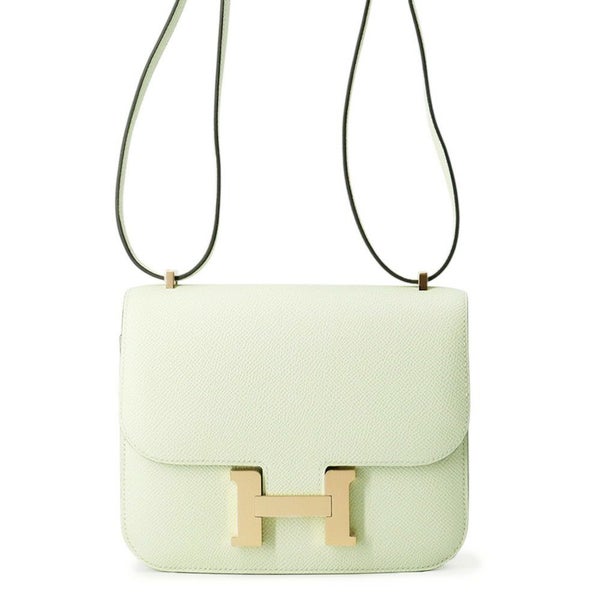 エルメス ミニ コンスタンス3 ミロワール ヴェールフィズ/シャンパンゴールド金具 エプソン Z刻印