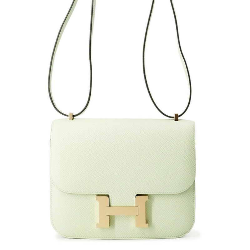 エルメス ミニ コンスタンス3 ミロワール ヴェールフィズ/シャンパンゴールド金具 エプソン Z刻印