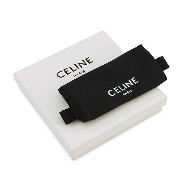 セリーヌ カードケース ジップ付きロングカードホルダー グレインドカーフレザー L10083FVO CELINE 財布 黒