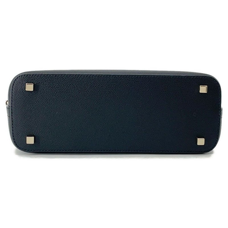 ヴァレクストラ ハンドバッグ マイロゴ ミニ ソフトカーフレザー WBML0041028LOC99 Valextra 2way 黒