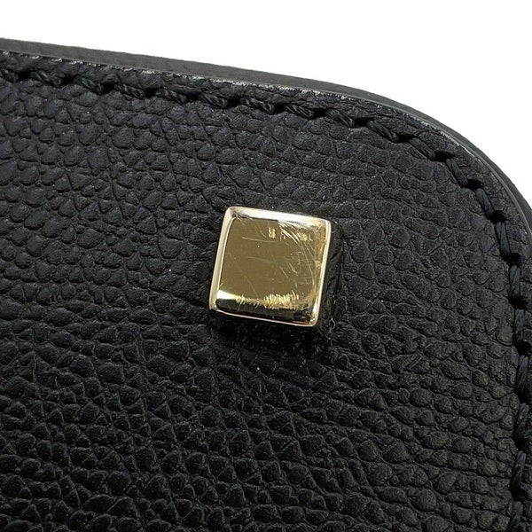 ヴァレクストラ ハンドバッグ マイロゴ ミニ ソフトカーフレザー WBML0041028LOC99 Valextra 2way 黒