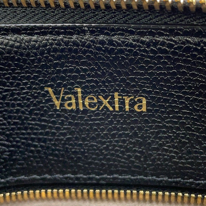 ヴァレクストラ ハンドバッグ マイロゴ ミニ ソフトカーフレザー WBML0041028LOC99 Valextra 2way 黒