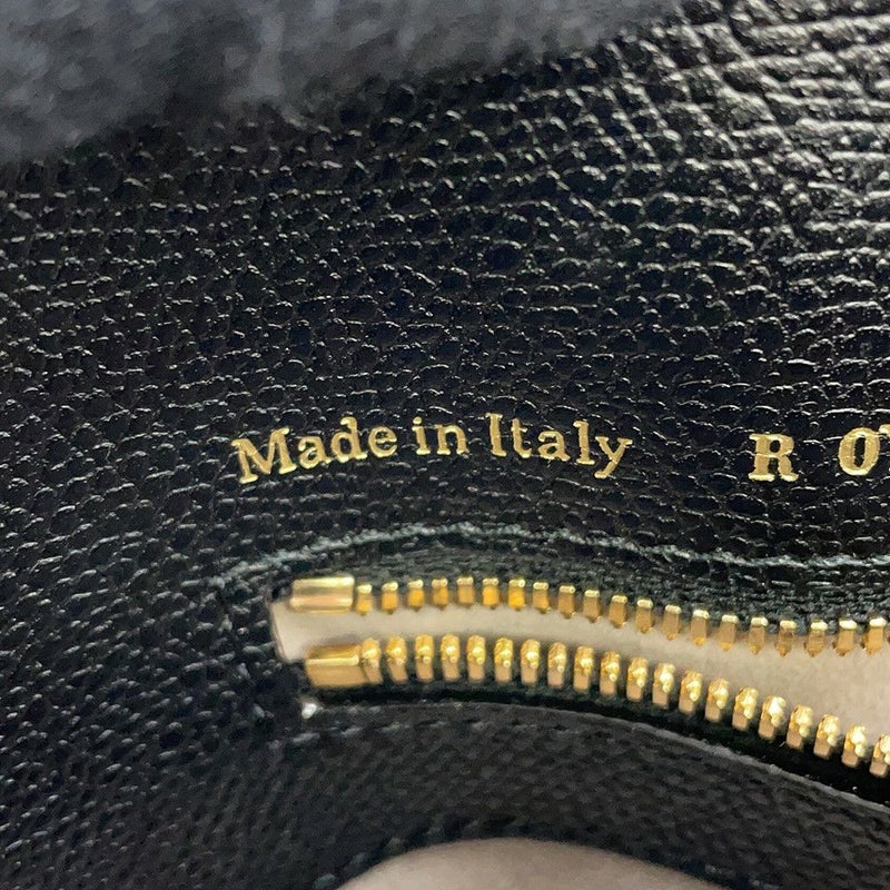 ヴァレクストラ ハンドバッグ マイロゴ ミニ ソフトカーフレザー WBML0041028LOC99 Valextra 2way 黒