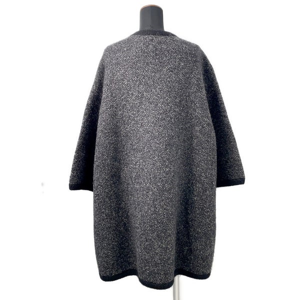 シャネル コート ニットコート アルパカ レディースサイズ36 P50484 CHANEL アウター 黒