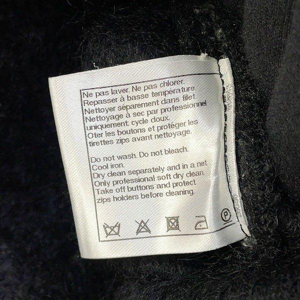 シャネル コート ニットコート アルパカ レディースサイズ36 P50484 CHANEL アウター 黒