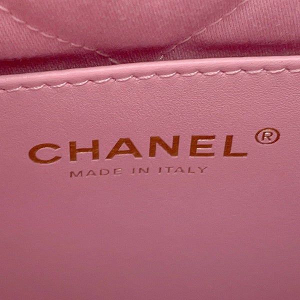 シャネル ハンドバッグ CHANEL 22 ミニ ココマーク マトラッセ シャイニーカーフレザー AS3980 CHANEL 2way