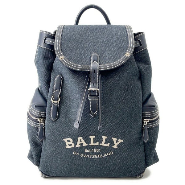 バリー リュック 巾着バックパック CLIFORD SM デニム 6300181 BALLY