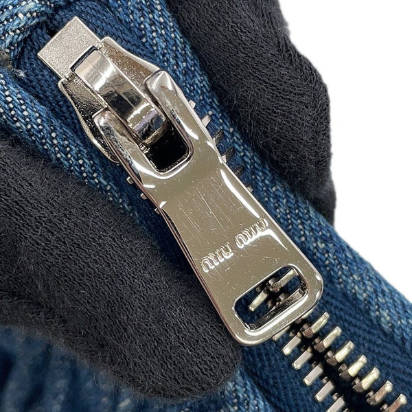 ミュウミュウ ハンドバッグ ワンダー マテラッセ デニム 5BH211 Miu Miu 2way