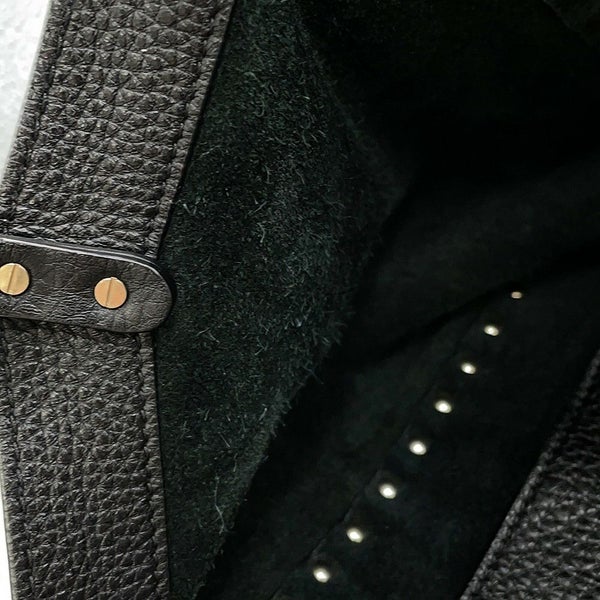 ヴァレンティノ・ガラヴァーニ トートバッグ ロックスタッズ レザー VALENTINO 2way 黒