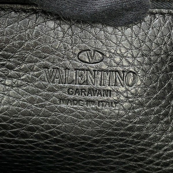ヴァレンティノ・ガラヴァーニ トートバッグ ロックスタッズ レザー VALENTINO 2way 黒