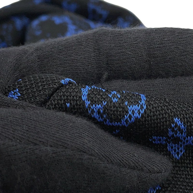 ルイヴィトン パーカー モノグラム ジップアップ フーディ メンズXL LOUIS VUITTON ヴィトン 黒