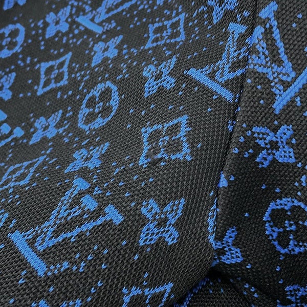 ルイヴィトン パーカー モノグラム ジップアップ フーディ メンズXL LOUIS VUITTON ヴィトン 黒