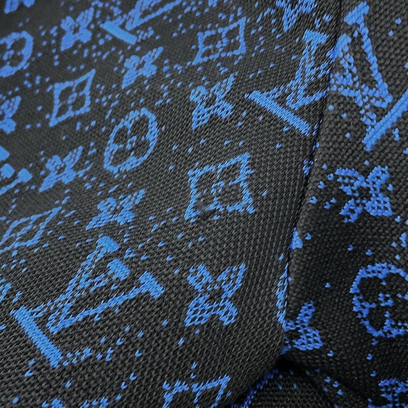 ルイヴィトン パーカー モノグラム ジップアップ フーディ メンズXL LOUIS VUITTON ヴィトン 黒