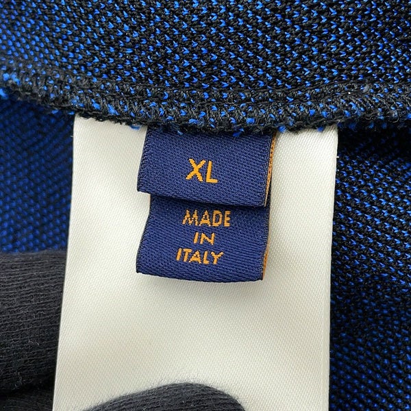 ルイヴィトン パーカー モノグラム ジップアップ フーディ メンズXL LOUIS VUITTON ヴィトン 黒