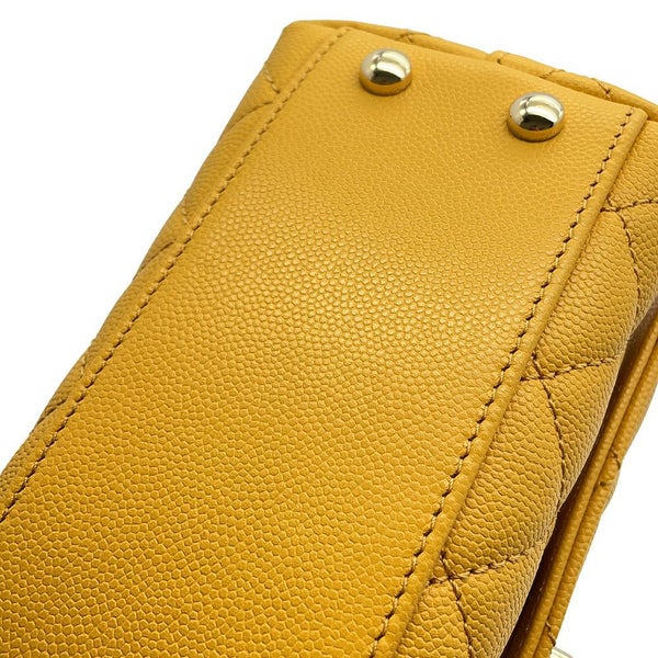 シャネル ハンドバッグ ココマーク ココハンドル マトラッセ XXS キャビアスキン リザード AS2215 CHANEL 2way