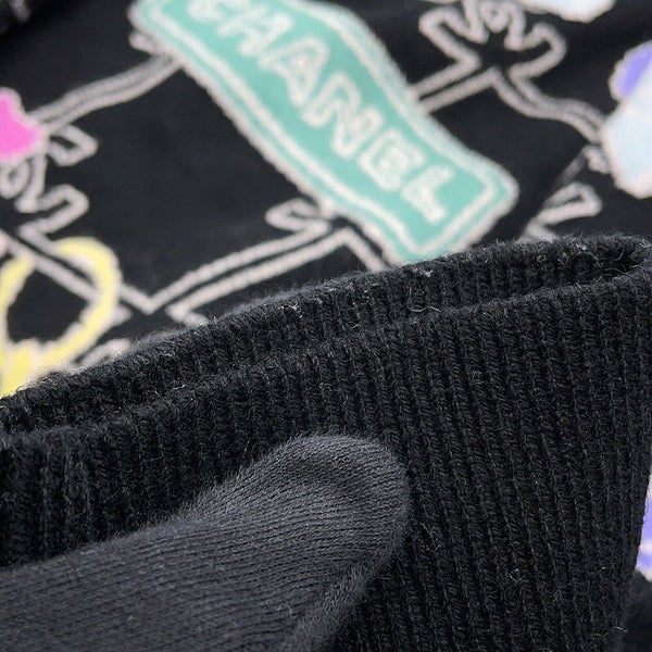 シャネル ニット ココマーク セーター レディースサイズ36  P72298 CHANEL トップス 黒