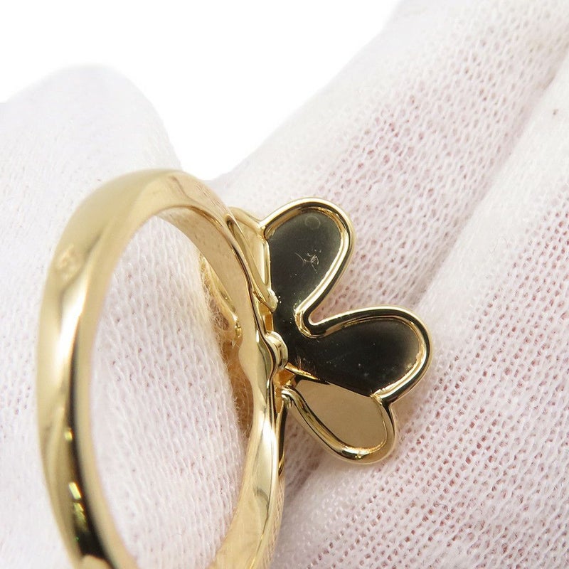 ヴァンクリーフ&アーペル リング フリヴォル 1フラワー スモールモデル ダイヤモンド 1P 0.08ct K18YG サイズ52 VCARP2DS00 指輪